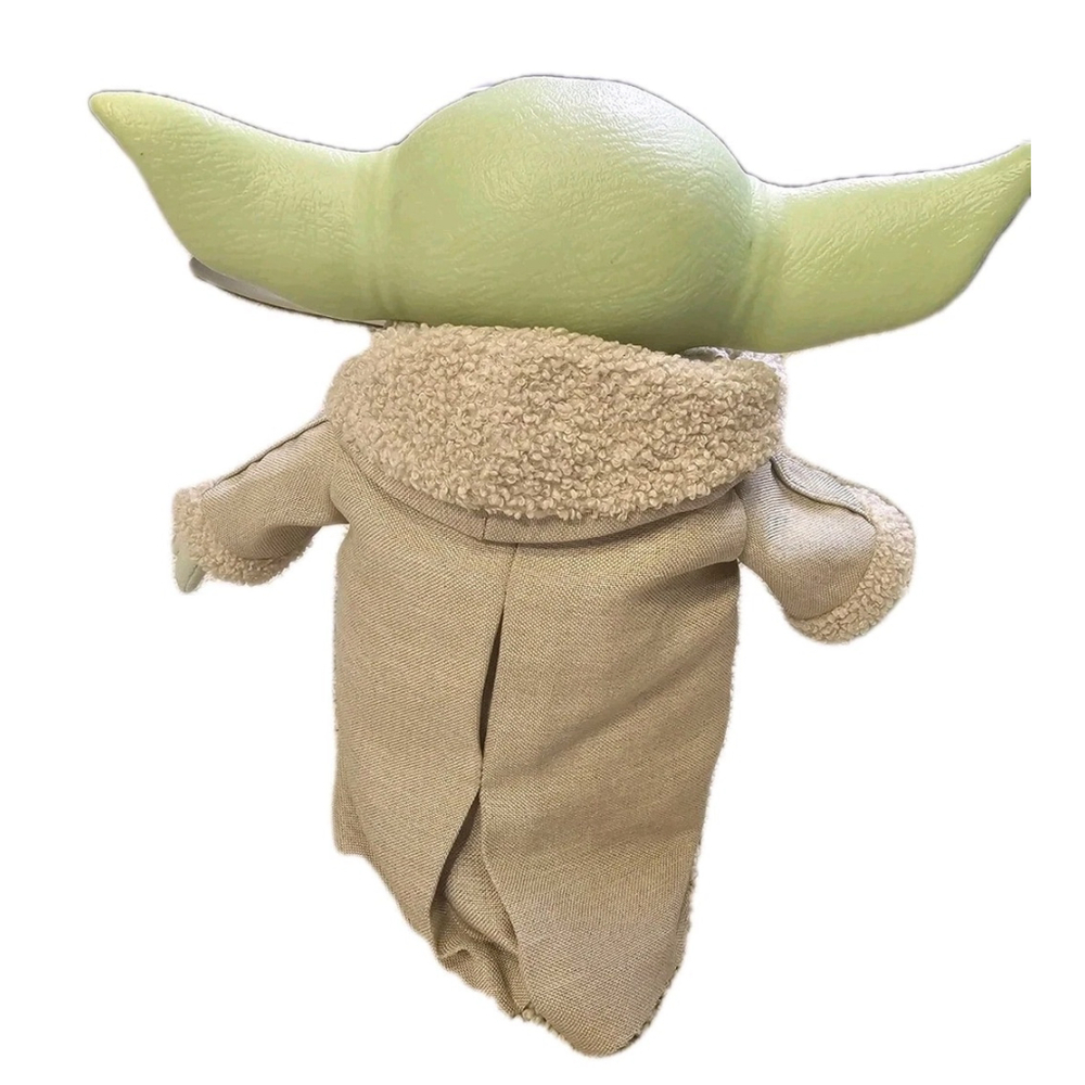 Mattel Star Wars Mandalorian The Child Baby Yoda Grogu Plush Toy Doll 11” Tall - Picture 4 of 10